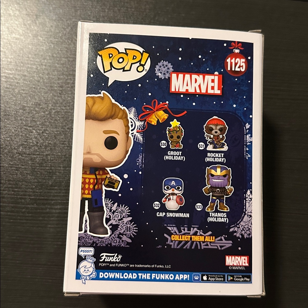 Star-lord with groot funko exclusive # 1125 (nib) - Picture 4 of 6